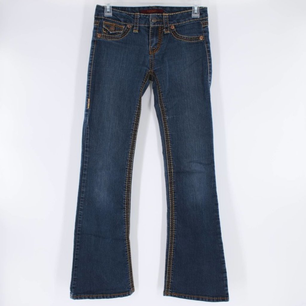Domaine Brand Jeans Dark Wash Double Stitched